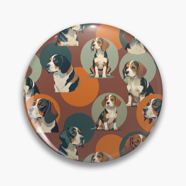 Artikelvorschau, Invasion der Beagle-Hunde entworfen und verkauft von Alessandro Remo Mazzoni Remotextiles.