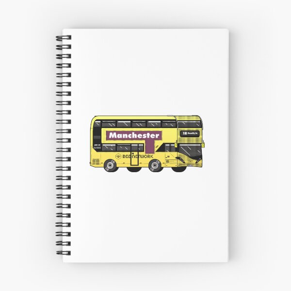 Item preview, Manchester Transport for Greater Manchester (TfGM) Bee Network yellow bus designed and sold by jimmy-digital.