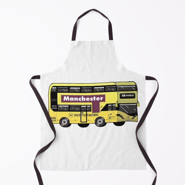 Item preview, Manchester Transport for Greater Manchester (TfGM) Bee Network yellow bus designed and sold by jimmy-digital.