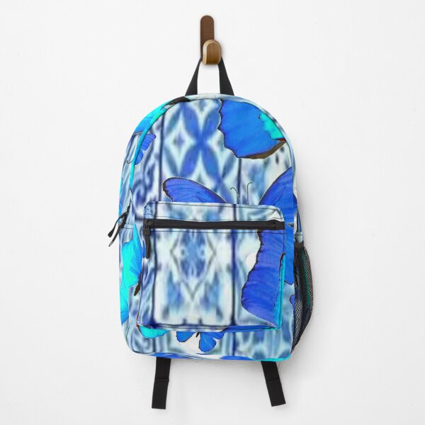 Item preview, BLUE BUTTERFLIES PATTERN ABSTRACT ART designed and sold by sharlesart.
