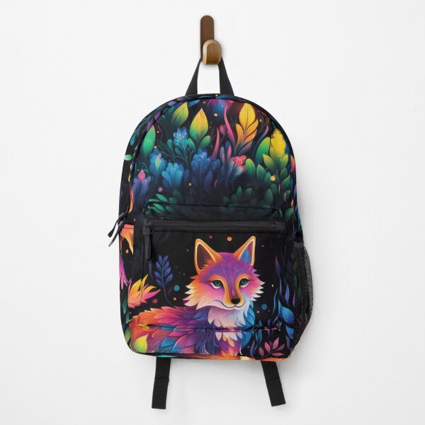 Item preview, Rainbow Foxes Pattern designed and sold by SpectrumConnect Designs.