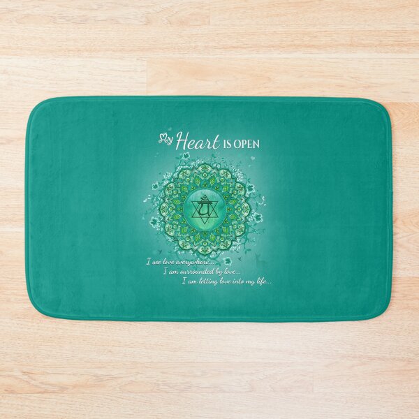 Item preview, Heart Chakra Mandala Affirmations - 04 designed and sold by chakraplaza.