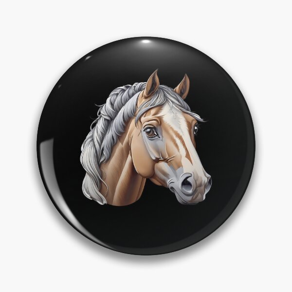 Item preview, Cute horse portrait designed and sold by twisted-dot.