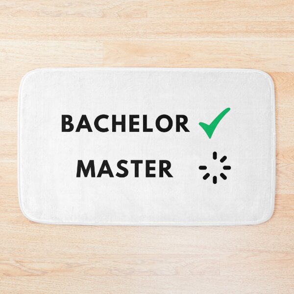 Item preview, Bachelor done, Master loading designed and sold by NoetherSym.