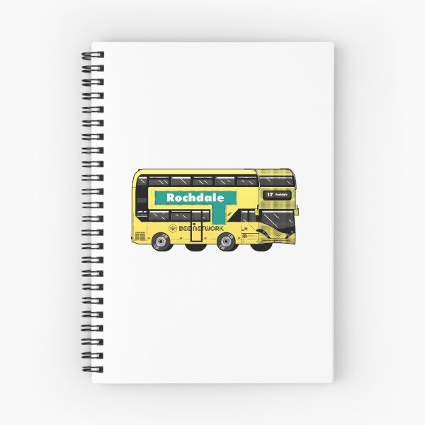 Item preview, Rochdale Transport for Greater Manchester (TfGM) Bee Network yellow bus designed and sold by jimmy-digital.