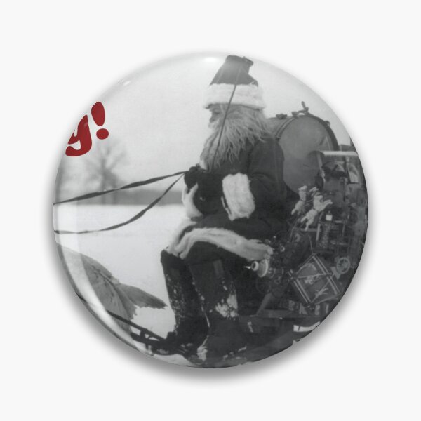 Item preview, Santa Claus bringing toys with Turkeys designed and sold by 19thAmendment.