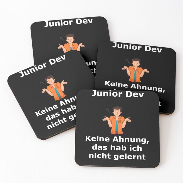 Item preview, Junior Dev: I don't know, I didn't learn it designed and sold by pfalsdorf-it.