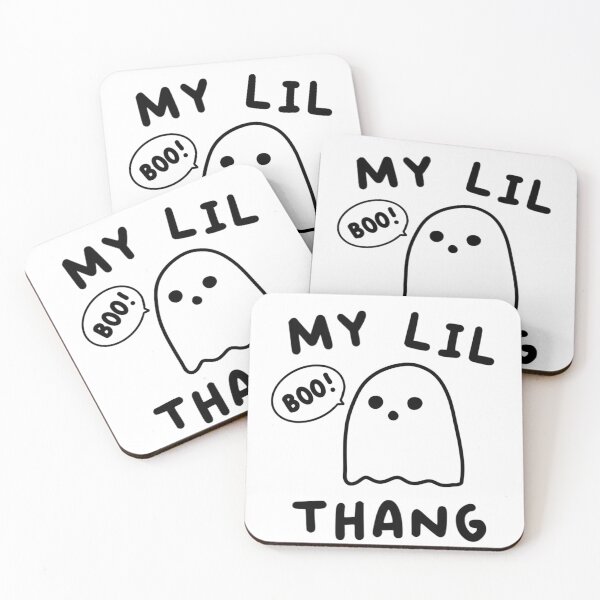 Item preview, My Lil' Boo Thang Halloween Cute Ghost designed and sold by marayznas.