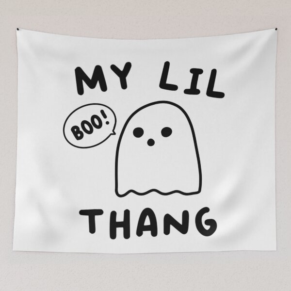 Item preview, My Lil' Boo Thang Halloween Cute Ghost designed and sold by marayznas.