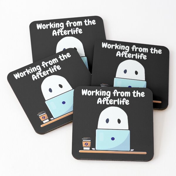 Item preview, Working from the Afterlife designed and sold by FunkyMelon.