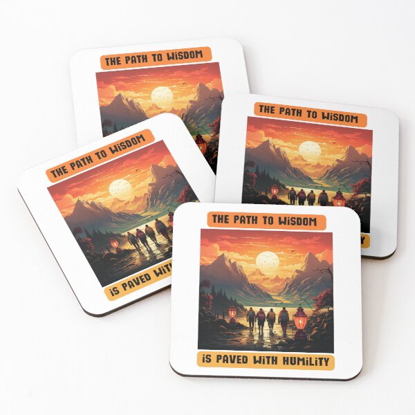 Item preview, The path to wisdom is paved with humility designed and sold by STO1KA.