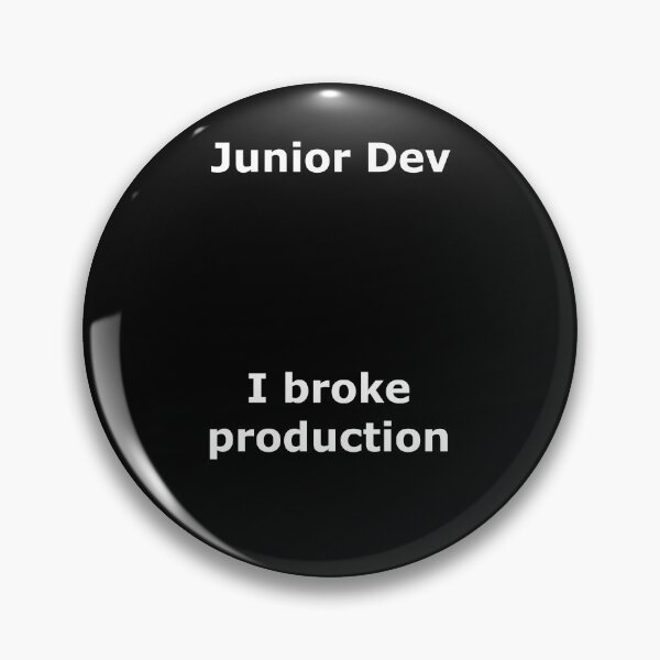 Artikelvorschau, Junior Dev: Production geschrottet Englisch Text entworfen und verkauft von pfalsdorf-it.