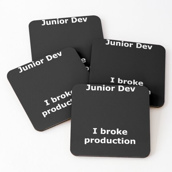 Item preview, Junior Dev: Production scrapped English text designed and sold by pfalsdorf-it.