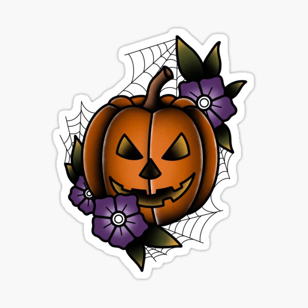 Halloween: Traditional Tattoo Flash 2 Sheet Set - Etsy