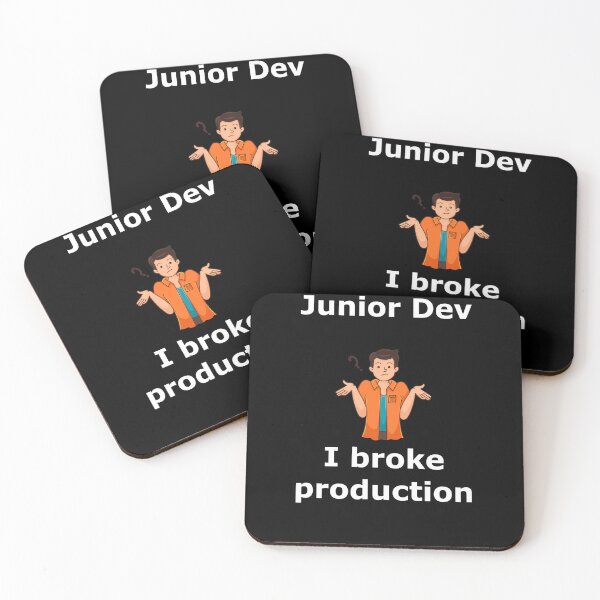 Artikelvorschau, Junior Dev: Production geschrottet Englisch entworfen und verkauft von pfalsdorf-it.