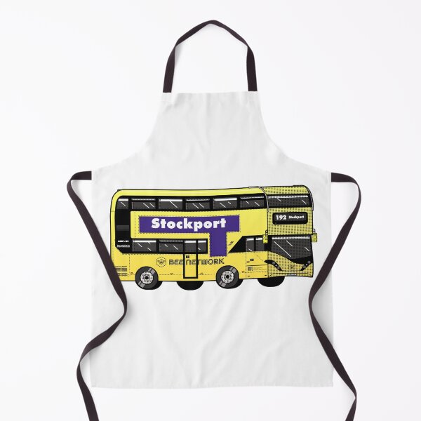 Item preview, Stockport Transport for Greater Manchester (TfGM) Bee Network yellow bus designed and sold by jimmy-digital.