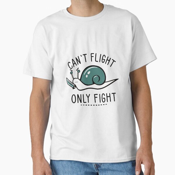 Aperçu de l'œuvre Je ne peux pas voler - seulement COMBATTRE ! créée et vendue par StooopidShirts.
