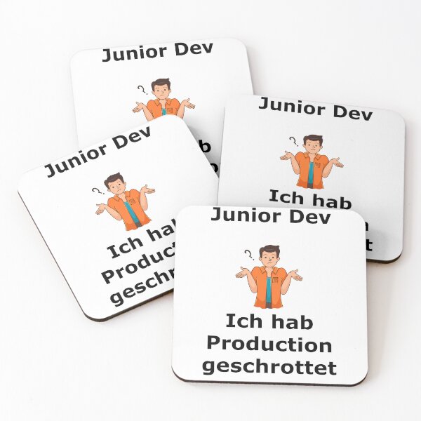 Item preview, Junior Dev: Production scrapped black designed and sold by pfalsdorf-it.