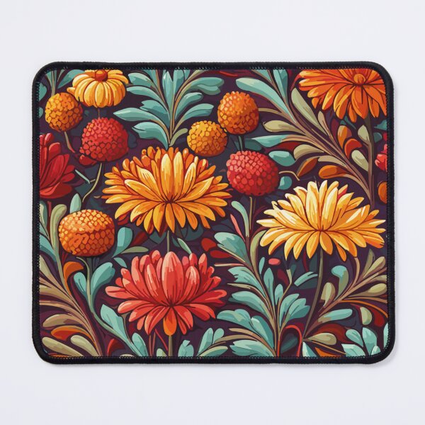 Item preview, Elegant Fall Chrysanthemums - Botanical Beauty in Bloom designed and sold by apparelamoore.