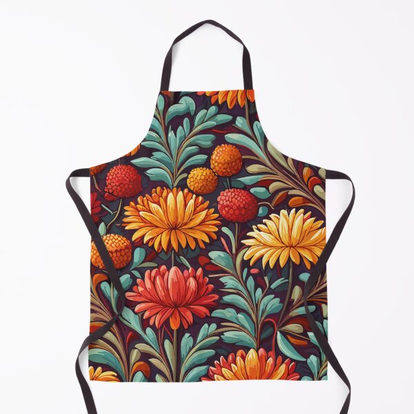 Item preview, Elegant Fall Chrysanthemums - Botanical Beauty in Bloom designed and sold by apparelamoore.