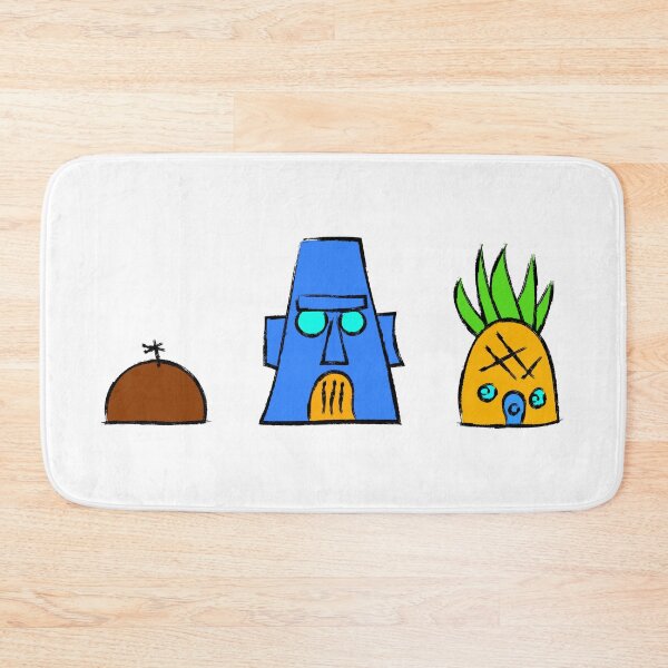 Item preview, Sponge Bob House, Squidward House, Patrick House, Doodle house designed and sold by DibujandoPorfa.