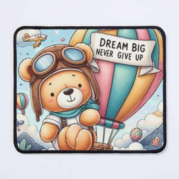 Item preview, Dream Big Never Give Up designed and sold by HanaiPrint.