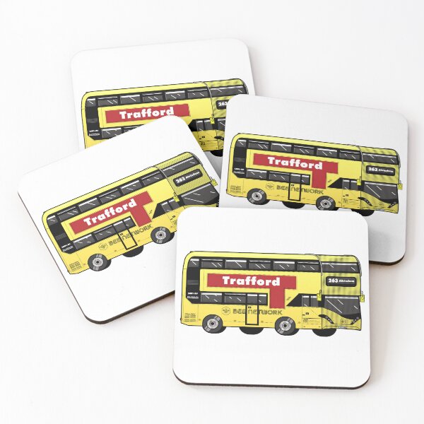 Item preview, Trafford Transport for Greater Manchester (TfGM) Bee Network yellow bus designed and sold by jimmy-digital.