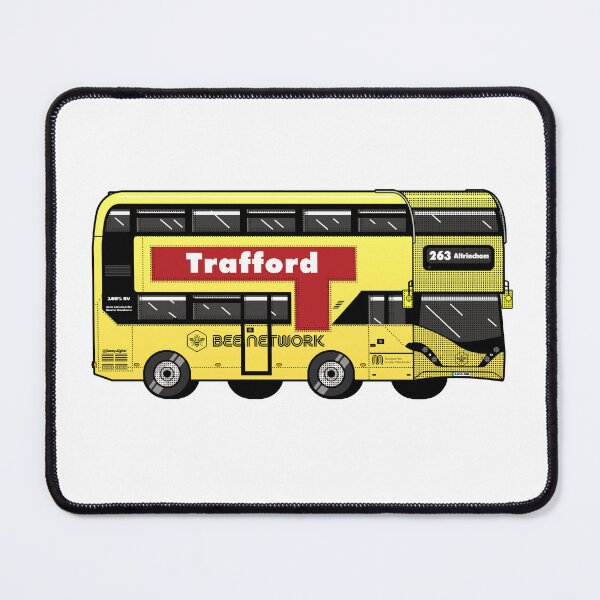 Item preview, Trafford Transport for Greater Manchester (TfGM) Bee Network yellow bus designed and sold by jimmy-digital.