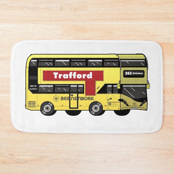 Item preview, Trafford Transport for Greater Manchester (TfGM) Bee Network yellow bus designed and sold by jimmy-digital.