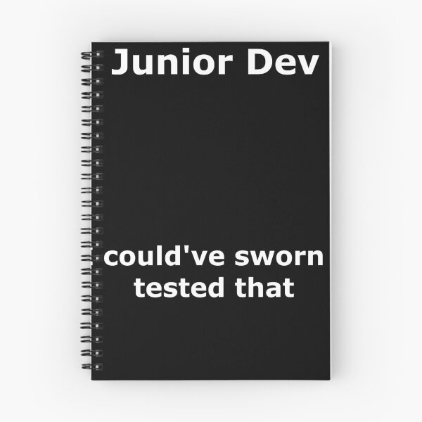 Item preview, Junior Dev: This was tested English text designed and sold by pfalsdorf-it.