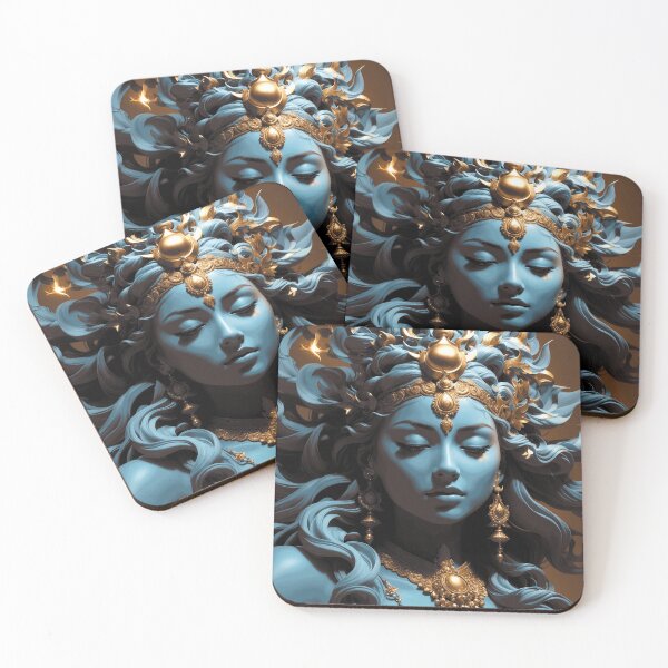 Item preview, Blue lady goddess designed and sold by ArtfullMinds.