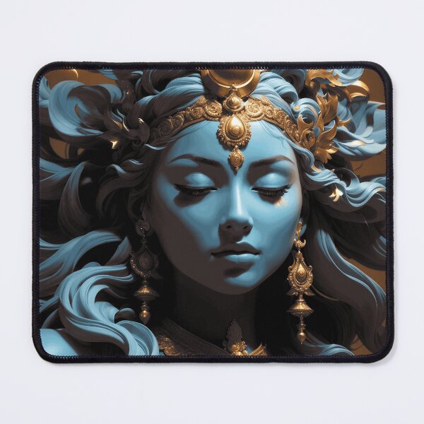 Item preview, Blue lady goddess designed and sold by ArtfullMinds.