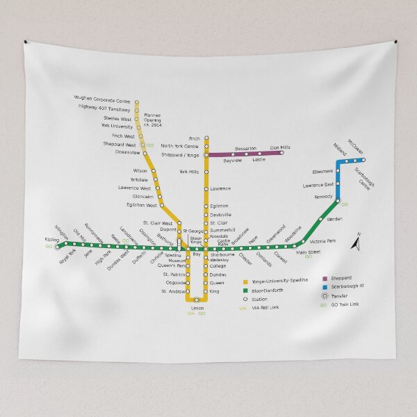 Item preview, Toronto Subway designed and sold by WOYEJun.