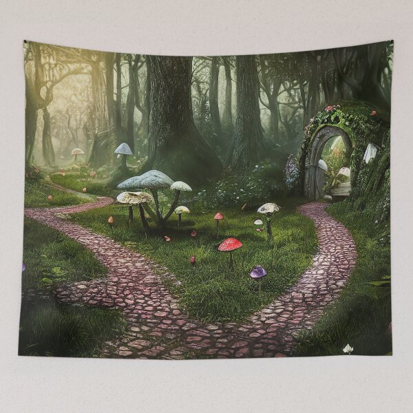 Item preview, The Enchanted Wood, the fairy path though the magic woods designed and sold by leyfinder.