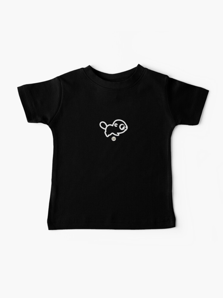 Thumbnail 1 of 2, Baby T-Shirt, Bitsy the Beaver from the Simply Small Series (reverse) designed and sold by PaolaOpal.