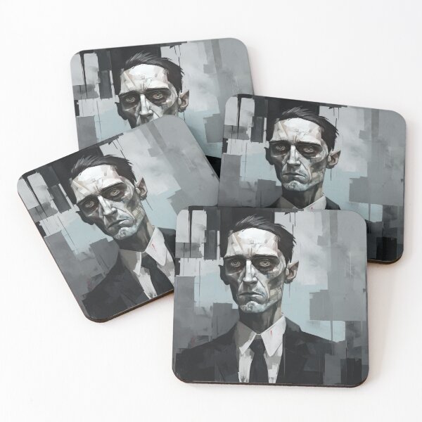 Item preview, Haunting Zombie Portrait Bauhaus Art designed and sold by ArtificialGenes.