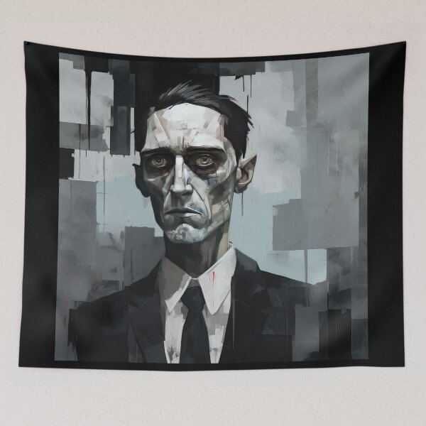 Item preview, Haunting Zombie Portrait Bauhaus Art designed and sold by ArtificialGenes.