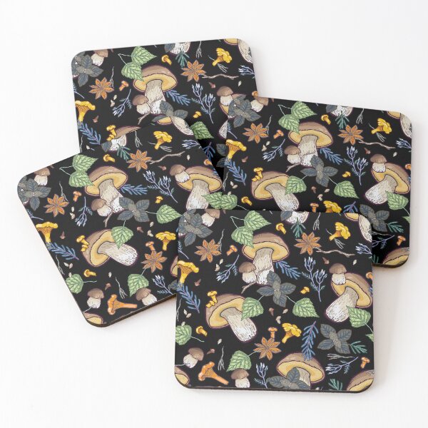 Item preview, Dark boletus forest designed and sold by smalldrawing.