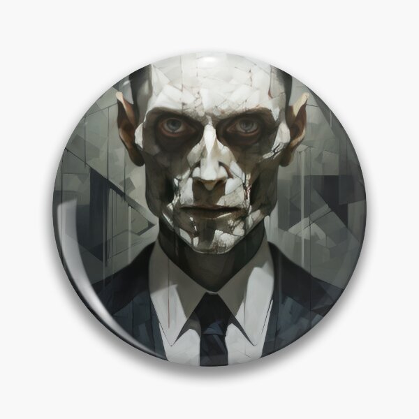 Item preview, Haunting Zombie Portrait Bauhaus Art designed and sold by ArtificialGenes.