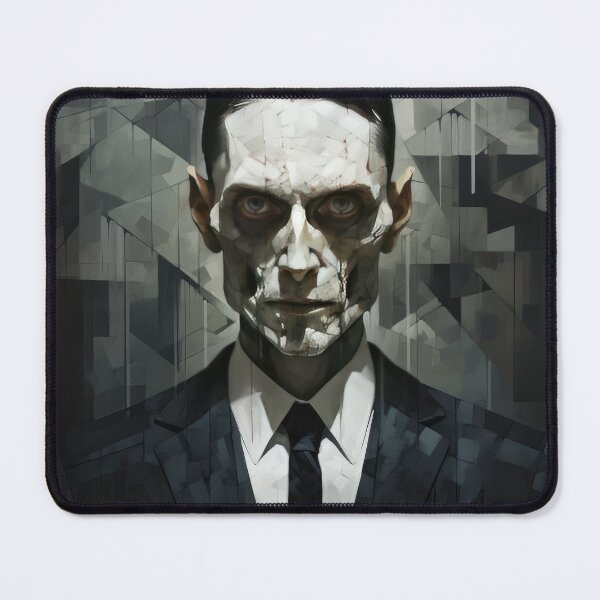 Item preview, Haunting Zombie Portrait Bauhaus Art designed and sold by ArtificialGenes.
