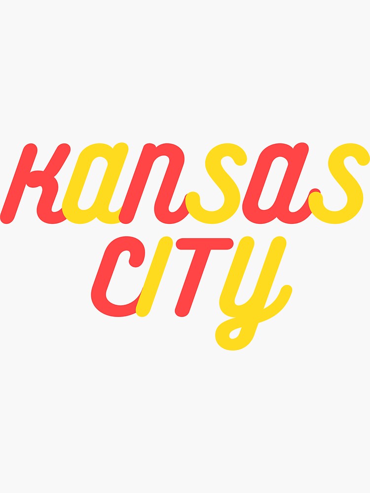 Kansas City Chiefs Sticker Sticker for Sale by darcycato