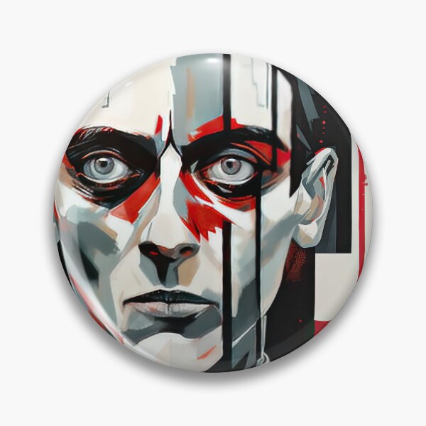 Item preview, Haunting Zombie Portrait Bauhaus Art designed and sold by ArtificialGenes.