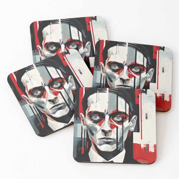 Item preview, Haunting Zombie Portrait Bauhaus Art designed and sold by ArtificialGenes.