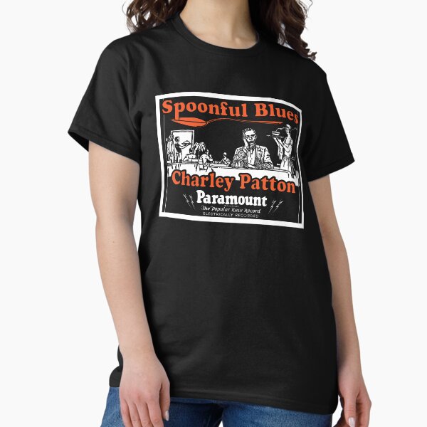 Item preview, Spoonful Blues - Charley Patton : Classic Blues from Paramount Records designed and sold by GenXTees.