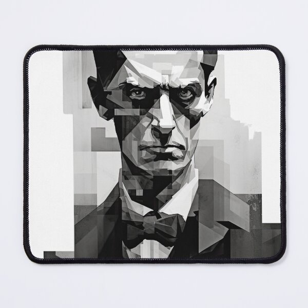 Item preview, Haunting Zombie Portrait Bauhaus Art designed and sold by ArtificialGenes.