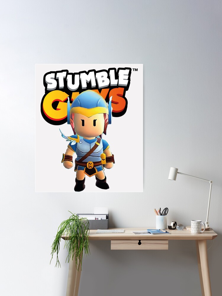 Stumble Guys Angel gladiator valkyrie Poster by DofinaSur