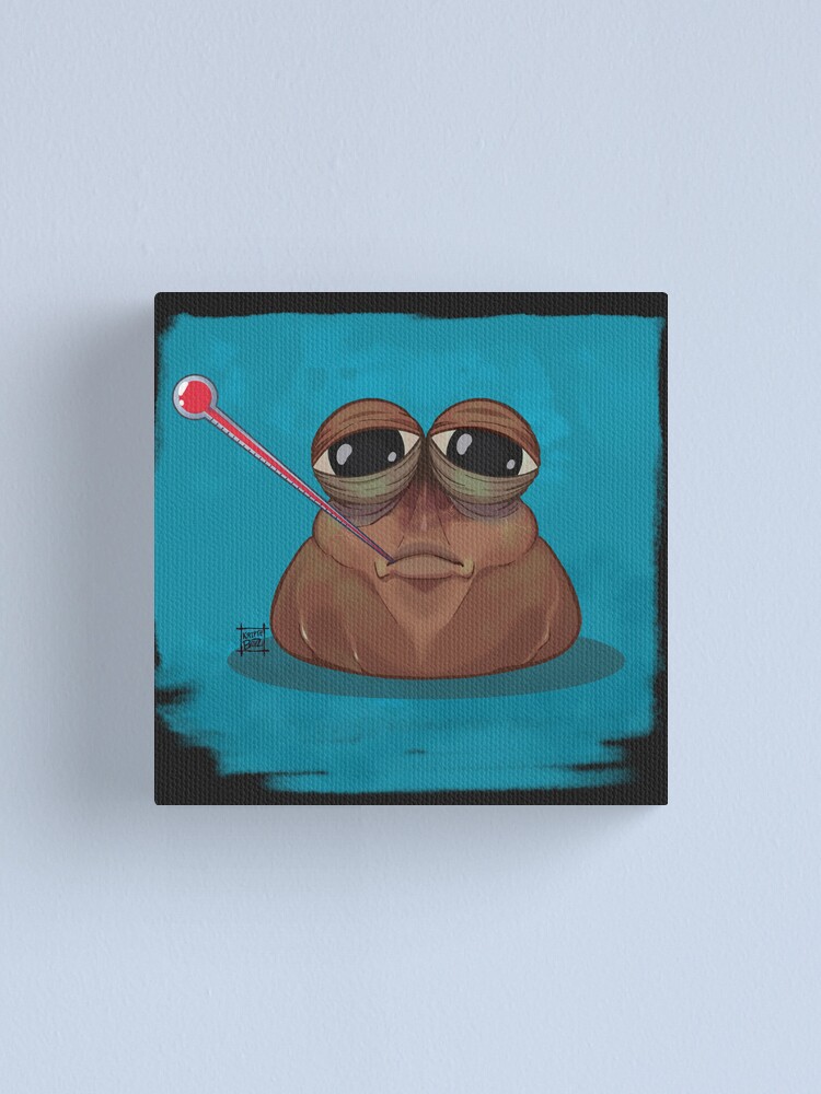 Pou Meme Art Board Print for Sale by tttatia