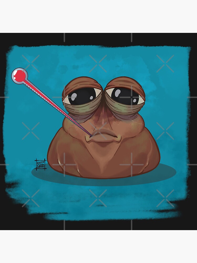 Pou Meme Art Print for Sale by tttatia