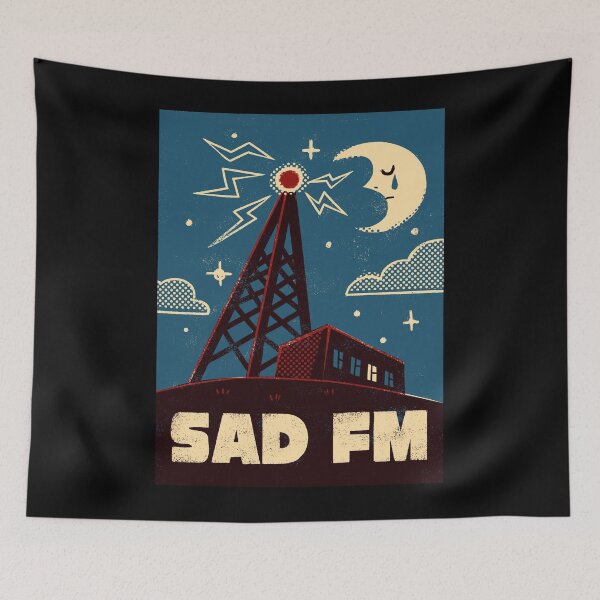 Item preview, Sad FM designed and sold by grrrenadine.