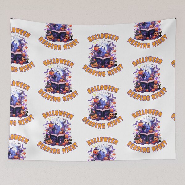 Item preview, Cozy halloween reading night designed and sold by SzymonC000zyArt.